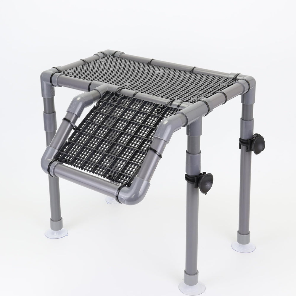 MLONDHSU turtle basking platform in-tank fits 50-120 gallon tanks for spacious sunning