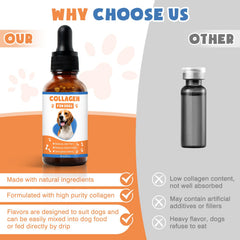 MNQAXZ collagen drops in water for convenient dosing