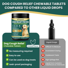 MNQAXZ dog cough relief chews natural ingredients highlight marshmallow and chamomile