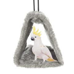 MOACC Winter Warm Bird Nest Hammock hanging with bilateral hooks for easy setup.