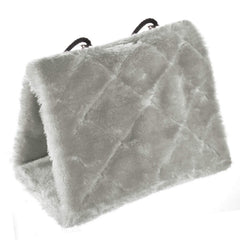 MOACC Winter Warm Bird Nest Hammock soft fleece texture for cozy bird rest.