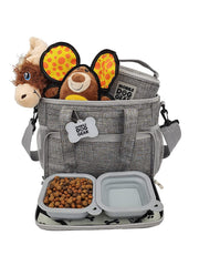 Mobile Dog Gear Week Away interior pocket demonstrates secure storage for essentials during travel