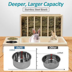 MOBYKE side rack baffle prevents toppling maintaining neat feeding areas