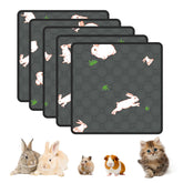 MODESLAB guinea pig cage liner 12x12 demonstrates rapid absorption for tidy habitats