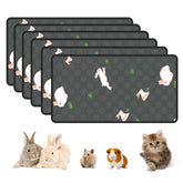 MODESLAB guinea pig cage liner in 16x30in absorbent quilted fabric for comfort