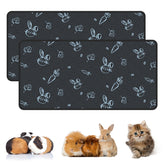 MODESLAB guinea pig cage liner navy laid flat for cozy comfort and absorbent protection