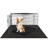 MODIGT dog crate pad coverage protects floors while providing a comfy space for pets