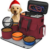 Modoker airline-approved pet travel bag under-seat keeps essentials within reach during flights.