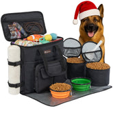 Modoker dog travel bag front pocket organizer for quick access to essentials