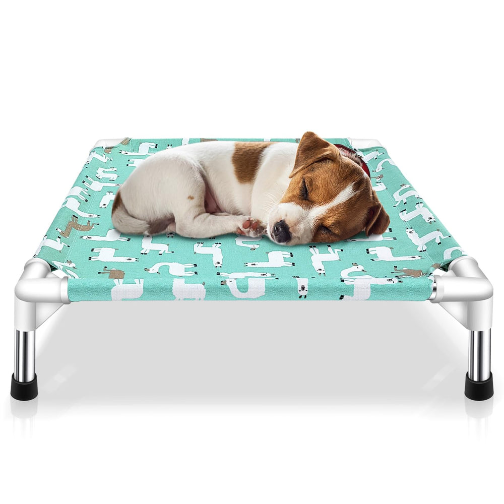 Modorki elevated dog bed soft-fabric for skin-friendly comfort during naps.