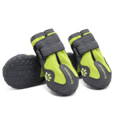MOKCCI Truelove dog boots with waterproof non-slip soles for secure outdoor walks.