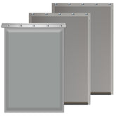 MOLYLY 3-flap large dog door inside view showing accessible entry and weather-ready design
