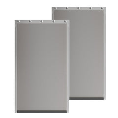 MOLYLY large dog door flap pack front view for secure, draft-blocking replacement.