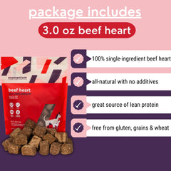 Momentum Carnivore Nutrition grain-free ingredients closeup—easy-to-digest, allergy-friendly protein.