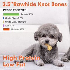 MON2SUN beefhide chews dental-friendly texture to keep dogs engaged