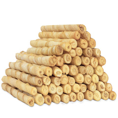 MON2SUN dog rawhide twist chicken 5inch packaging—value pack for puppies and small dogs.