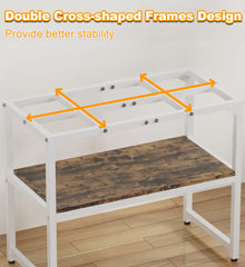 Mondazie stand triangular supports close-up demonstrates enhanced safety and durability