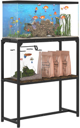 Mondazie top cross-frame aquarium stand for stable viewing