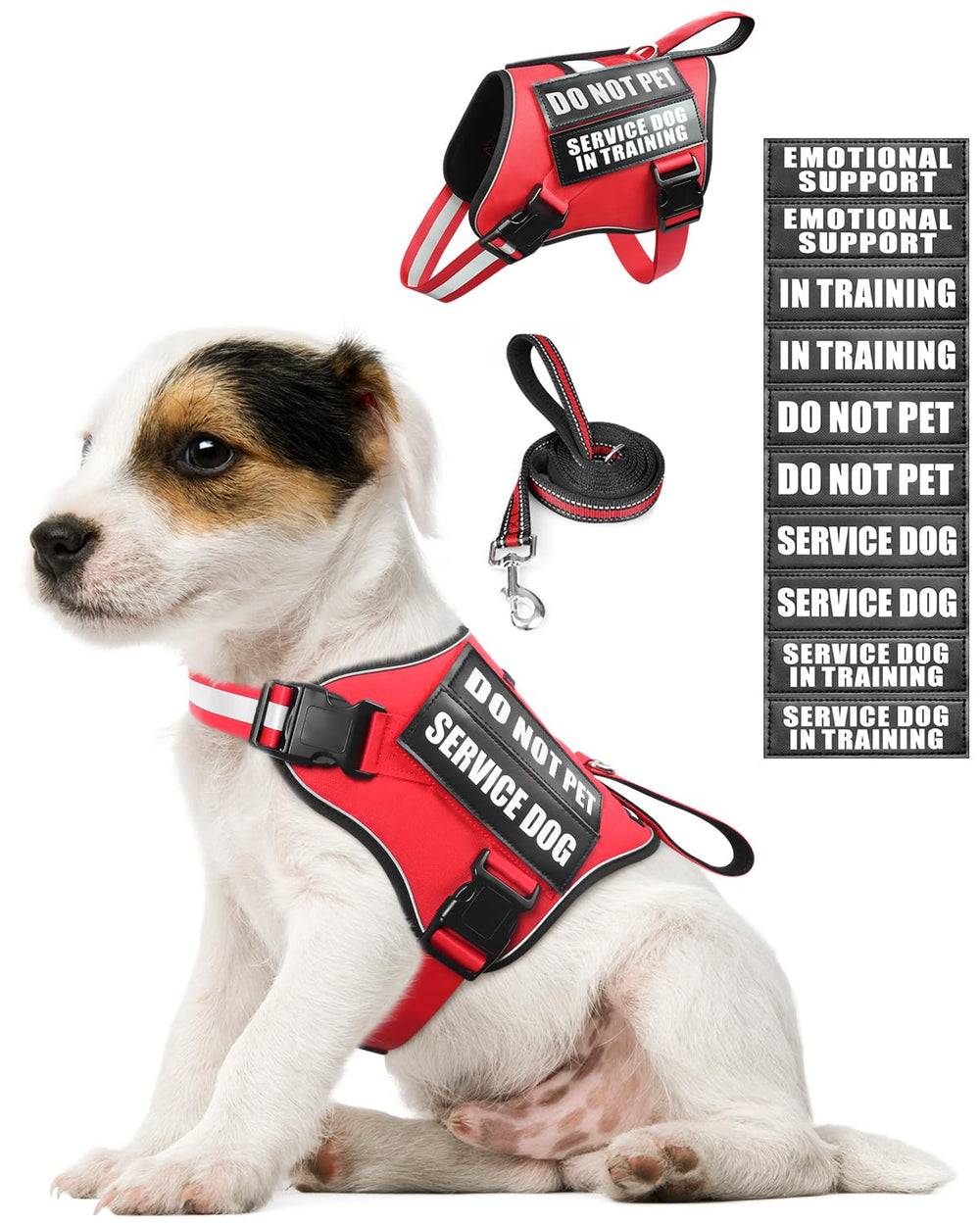 MOOGROU vest front view in red XS suitable for small dogs and daily use
