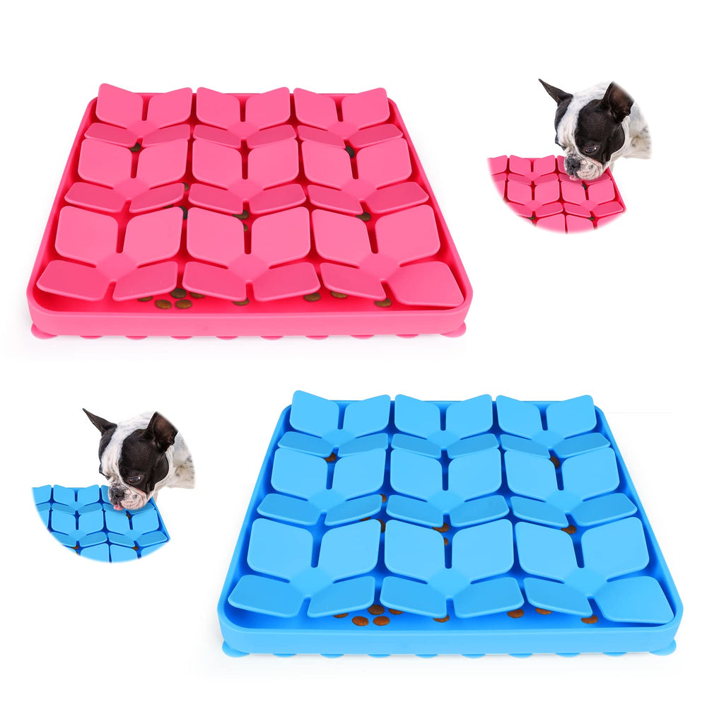 MOOGROU Snuffle Mat Pack on floor encouraging slow eating and scent work for dogs.