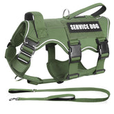 MOOGROU tactical dog vest front view for training control