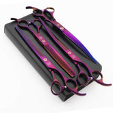 Moontay dog grooming scissors straight 8in for precise straight cuts and neat fur
