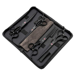 Moontay straight dog grooming scissors 7-inch for clean, even trims.