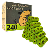 Moonygreen poop bag roll in dispenser with easy-tear access for quick cleanup.