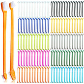 MoonyMars 200-pcs toothbrushes bulk pack in bright colors supports multi-pet care.