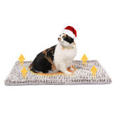 Mora Pets self-heating cat pad outer view demonstrates cozy warmth for indoor or outdoor cats.