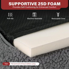 Mora Pets sherpa fabric surface highlights warmth retention and soft texture.