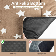 Mora Pets thin cushioned bed emphasizes lightweight comfort for daily lounging.