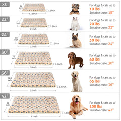 Mora Pets washable crate mat is easy to clean and durable for daily use.