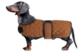 Morezi dachshund coat water-resistant outer fabric for windy days