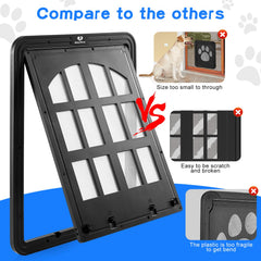 Morikey ABS-durable screen door material appears sturdy for long-lasting use.