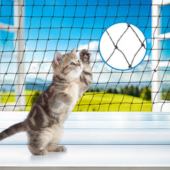 MorningRo steel cat netting balcony 10x26ft installed for secure outdoor access.