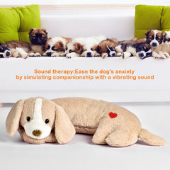 Moropaky plush heartbeat stuffed toy front view showing soft fabric and calm vibes