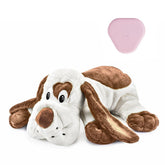 Moropaky Puppy Heartbeat Toy plush front view conveys comforting companionship for crate training
