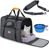 Morpilot Cat Carrier spacious interior for comfortable travel.