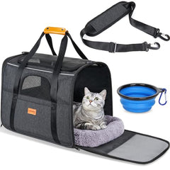 Morpilot Cat Carrier spacious interior for comfortable travel.