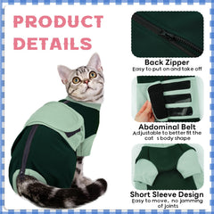 MORVIGIVE anxiety-relief catsuit side view demonstrates comfortable wrap for flexibility
