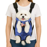 Mosago dog backpack front pocket stores treats and bags for easy access.