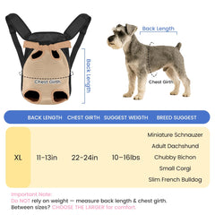 Mosago puppy carrier side opening enables easy pet access during walks.