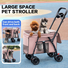 MOV COMPRA folding feature shows compact storage for on-the-go trips.