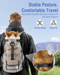 Moysoon breathable mesh straps reduce strain during hikes and daily activities.