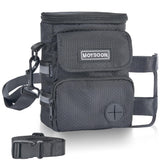 Moysoon dog training treat pouch waist belt clip offers hands-free walking.
