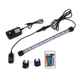 MQ 20in submersible aquarium light with remote control for vibrant color options.
