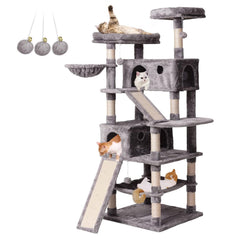 MQ Cat Tree top lounger offers plush nap perch for daily lounging
