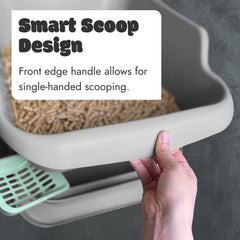 Mr Catman seven day waste storage tray assembled demonstrates extended storage and less disposal