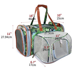 Mr. Peanut's Gold Series Tropical side view—compact and expandable for comfort.